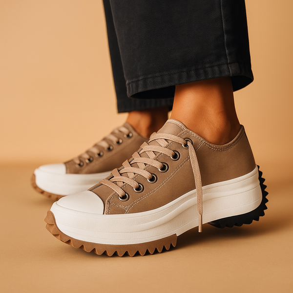 Baskets à Plateforme avec Semelle Épaisse pour Confort et Style | Chaussures de Basket Décontractées pour Femmes 1