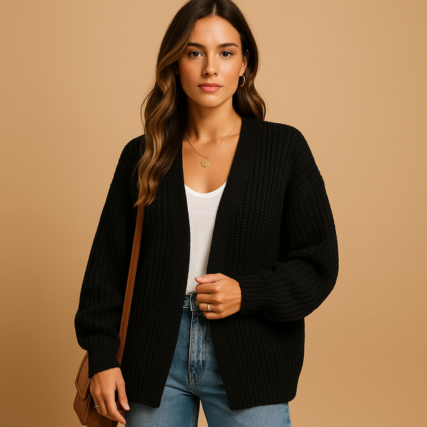 Gilet Sans Manche Femme Élégant en Tricot avec Texture Subtile | Confort Optimal pour Toutes Saisons 1
