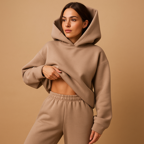 Emma Loungewear | Ensemble Oversized en Tissu Doux avec Confort Optimal | Parfait pour Détente à Domicile 1